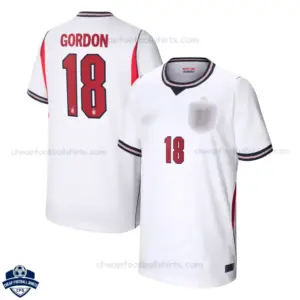 England World Cup 2026 Home Men Cheap Football Shirt - GORDON 18 - Overview