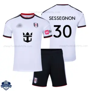 Fulham Home Kids Cheap Football Kit 2026/27 - SESSEGNON 30 - Overview