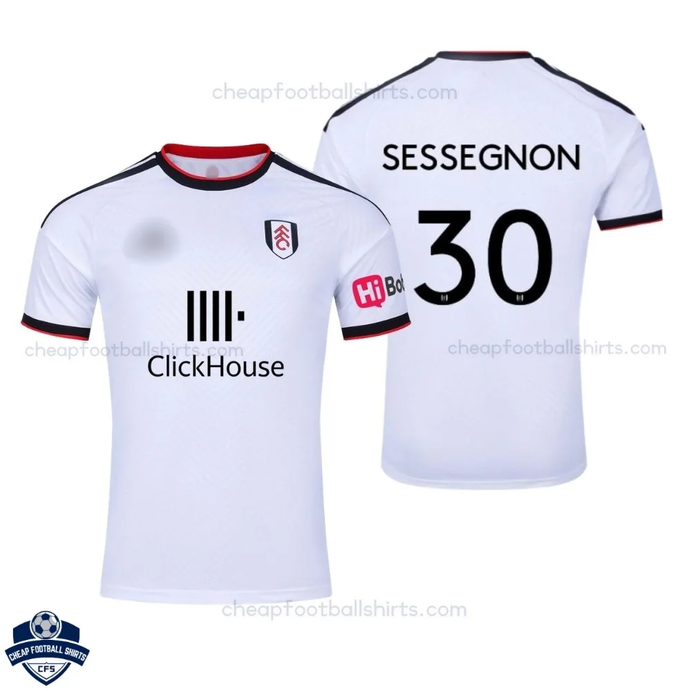 Fulham Home Men Cheap Football Shirt 2026/27 - SESSEGNON 30 - Overview