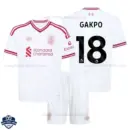 Liverpool Away Kids Cheap Football Kit 2026/27 - GAKPO 18 - Overview
