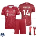 Liverpool Home Kids Cheap Football Kit 2026/27 - CHIESA 14 - Overview