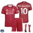 Liverpool Home Kids Cheap Football Kit 2026/27 - MAC ALLISTER 10 - Overview