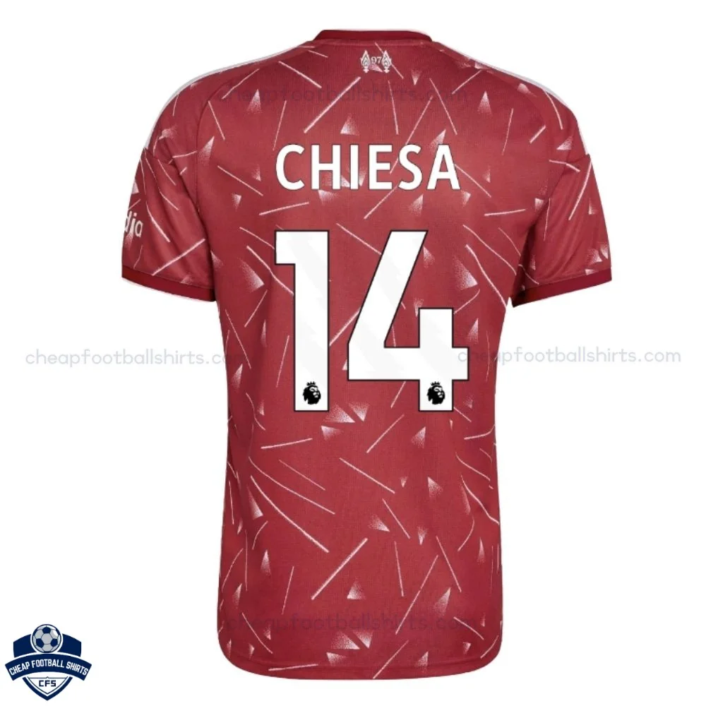 Liverpool Home Men Cheap Football Shirt 2026/27 - CHIESA 14 - Back View