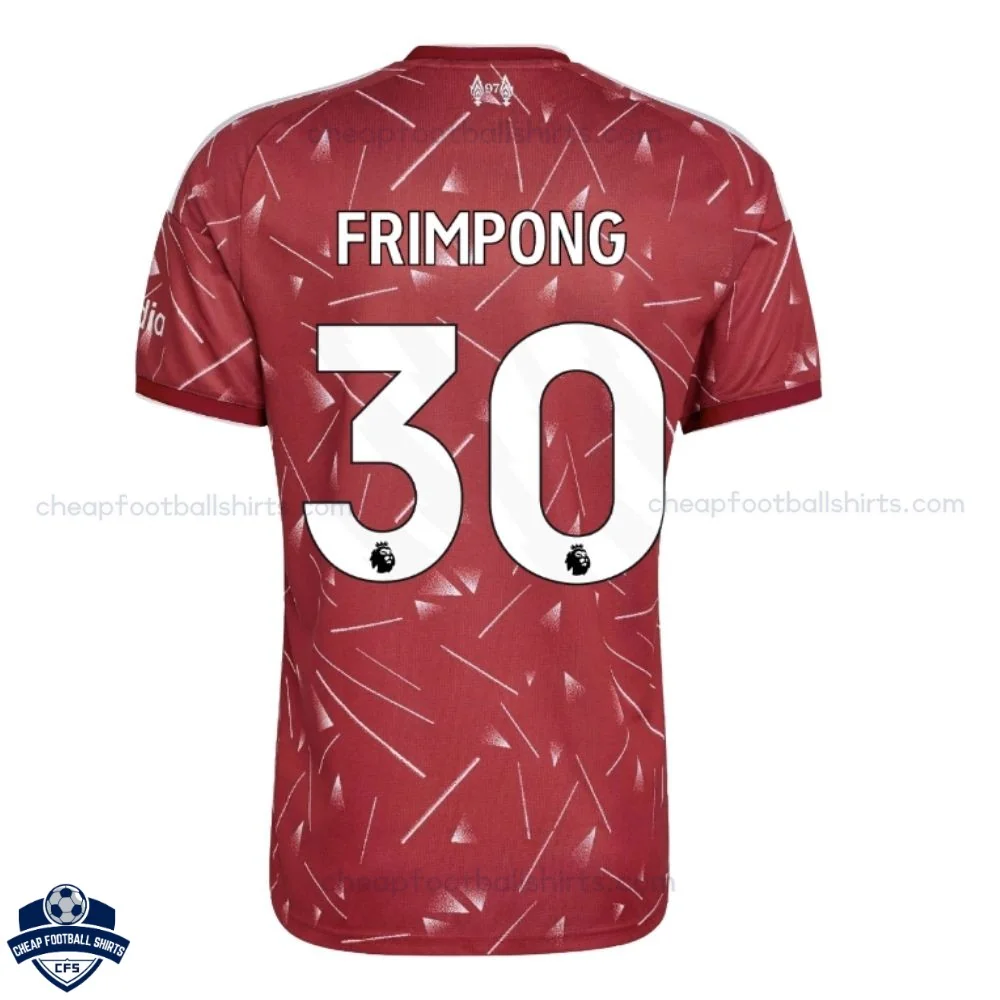 Liverpool Home Men Cheap Football Shirt 2026/27 - FRIMPONG 30 - Back View