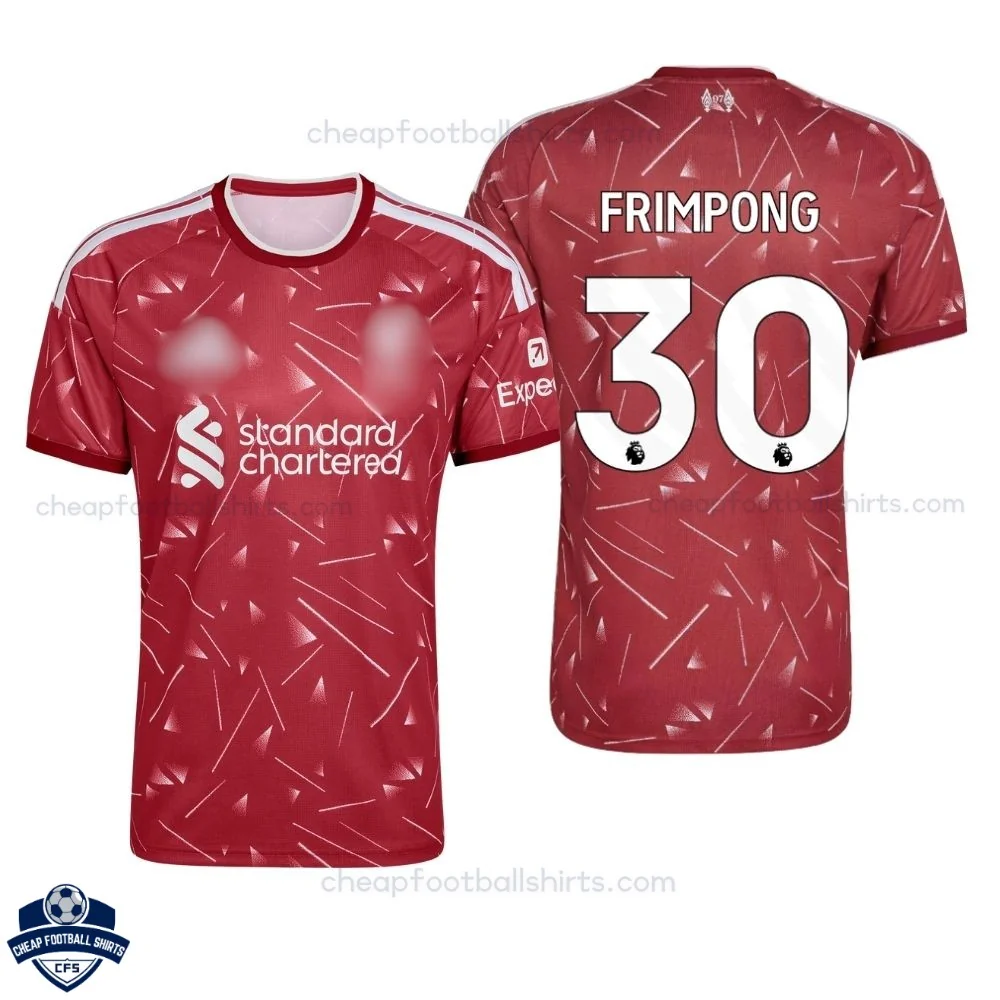 Liverpool Home Men Cheap Football Shirt 2026/27 - FRIMPONG 30 - Overview