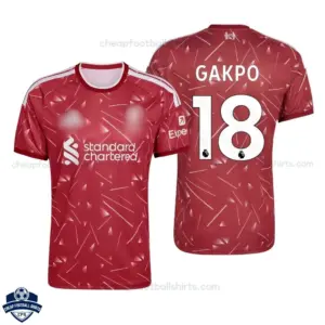 Liverpool Home Men Cheap Football Shirt 2026/27 - GAKPO 18 - Overview