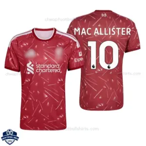 Liverpool Home Men Cheap Football Shirt 2026/27 - MAC ALLISTER 10 - Overview