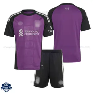Liverpool Purple Goalkeeper Kids Cheap Football Kit 2026/27 - Overview