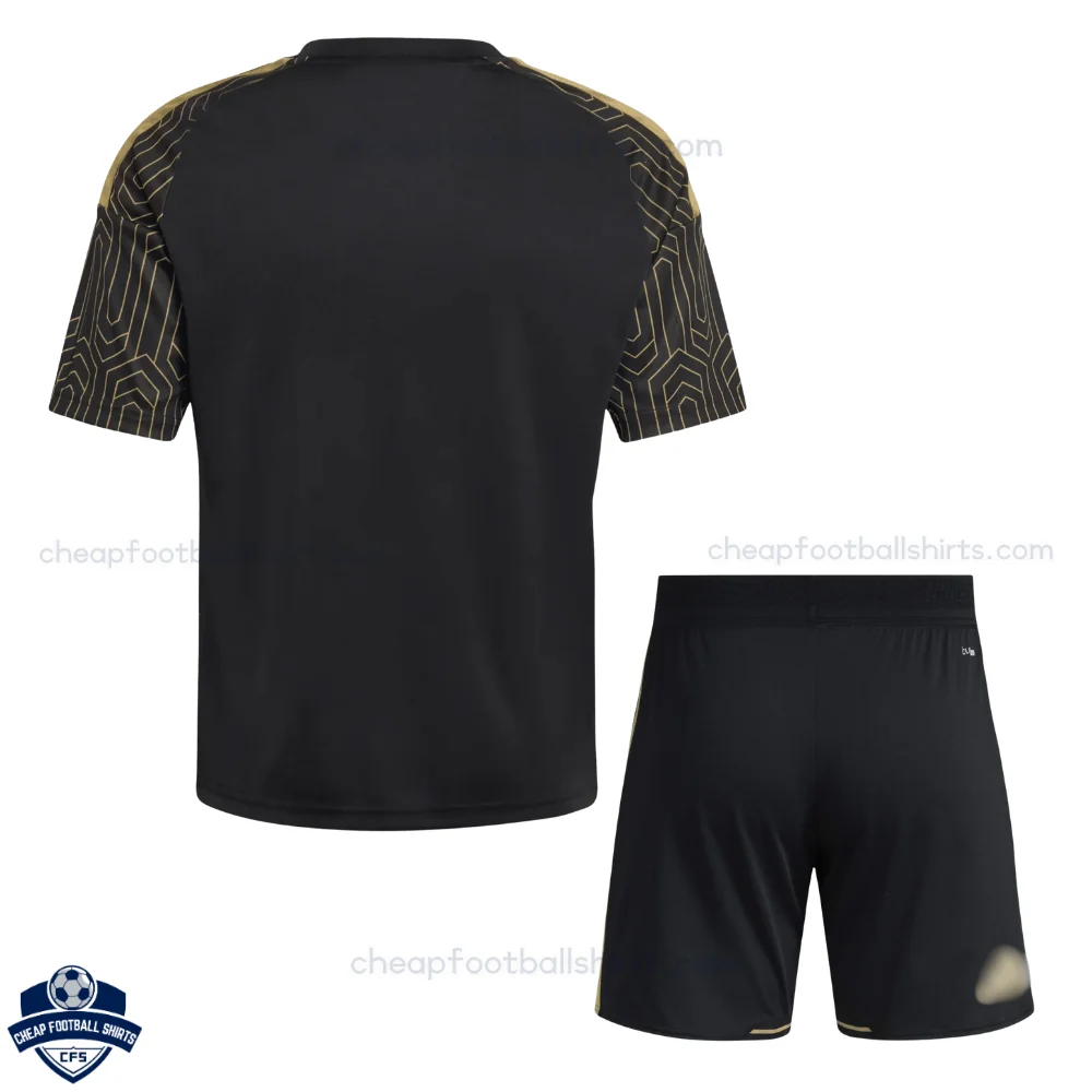 Los Angeles FC Home Kids Cheap Football Kit 2026/27 - Back View