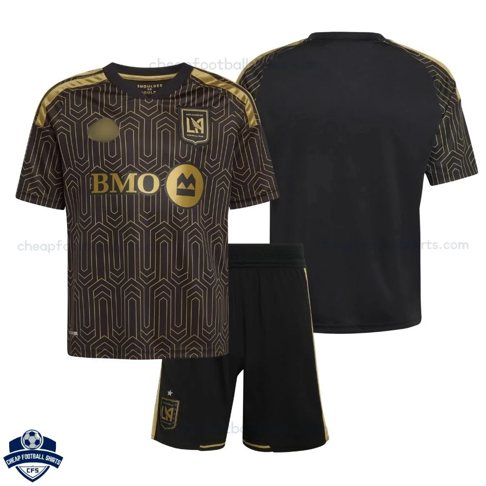 Los Angeles FC Home Kids Cheap Football Kit 2026/27 - Overview