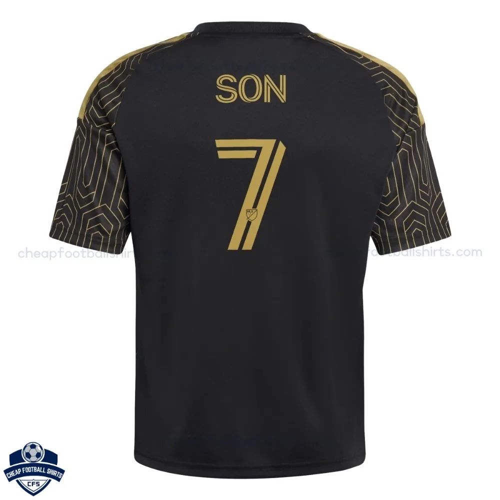 Los Angeles FC Home Men Cheap Football Shirt 2026/27 - SON 7 - Back View