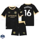 Manchester City Away Kids Cheap Football Kit 2026/27 - RODRIGO 16 - Overview