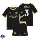 Manchester City Away Kids Cheap Football Kit 2026/27 - RÚBEN 3 - Overview