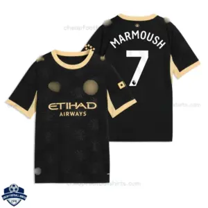 Manchester City Away Men Cheap Football Shirt 2026/27 - MARMOUSH 7 - Overview