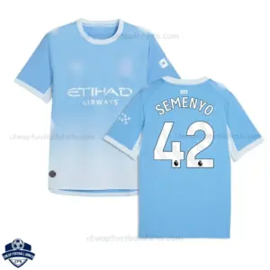 Manchester City Home Men Cheap Football Shirt 2026/27 - SEMENYO 42 - Overview