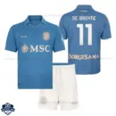 SSC Napoli Home Kids Cheap Football Kit 2026/27 - DE BRUYNE 11 - Overview