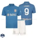 SSC Napoli Home Kids Cheap Football Kit 2026/27 - LUKAKU 9 - Overview