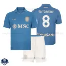 SSC Napoli Home Kids Cheap Football Kit 2026/27 - McTOMINAY 8 - Overview