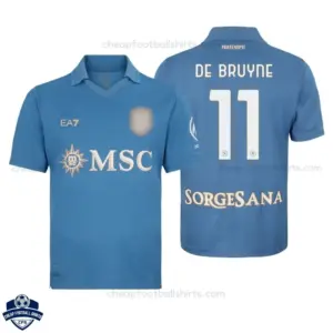 SSC Napoli Home Men Cheap Football Shirt 2026/27 - DE BRUYNE 11 - Overview