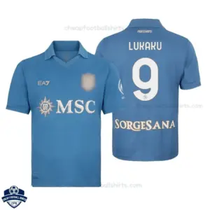 SSC Napoli Home Men Cheap Football Shirt 2026/27 - LUKAKU 9 - Overview