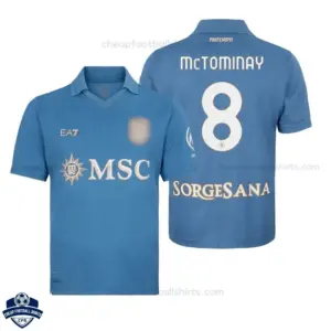 SSC Napoli Home Men Cheap Football Shirt 2026/27 - McTOMINAY 8 - Overview