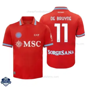 SSC Napoli Third Men Cheap Football Shirt 2026/27 - DE BRUYNE 11 - Overview