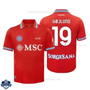 SSC Napoli Third Men Cheap Football Shirt 2026/27 - HØJLUND 19 - Overview