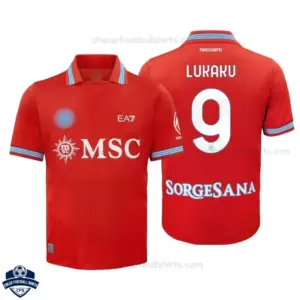 SSC Napoli Third Men Cheap Football Shirt 2026/27 - LUKAKU 9 - Overview