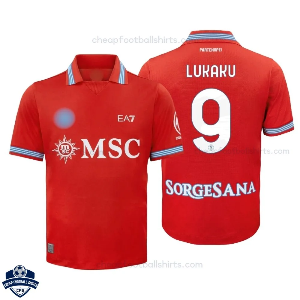 SSC Napoli Third Men Cheap Football Shirt 2026/27 - LUKAKU 9 - Overview