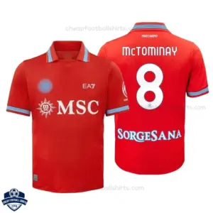 SSC Napoli Third Men Cheap Football Shirt 2026/27 - McTOMINAY 8 - Overview