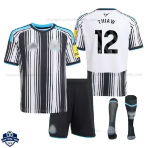 Newcastle United Home Kids Cheap Football Kit 2026/27 - THIAW 12 - Overview