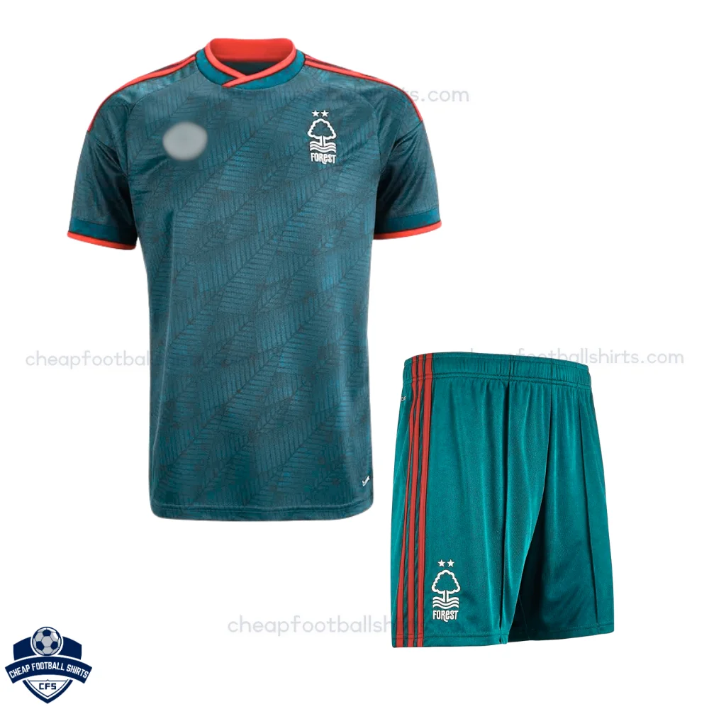 Nottingham Forest Away Kids Cheap Football Kit 2026/27 - Front View