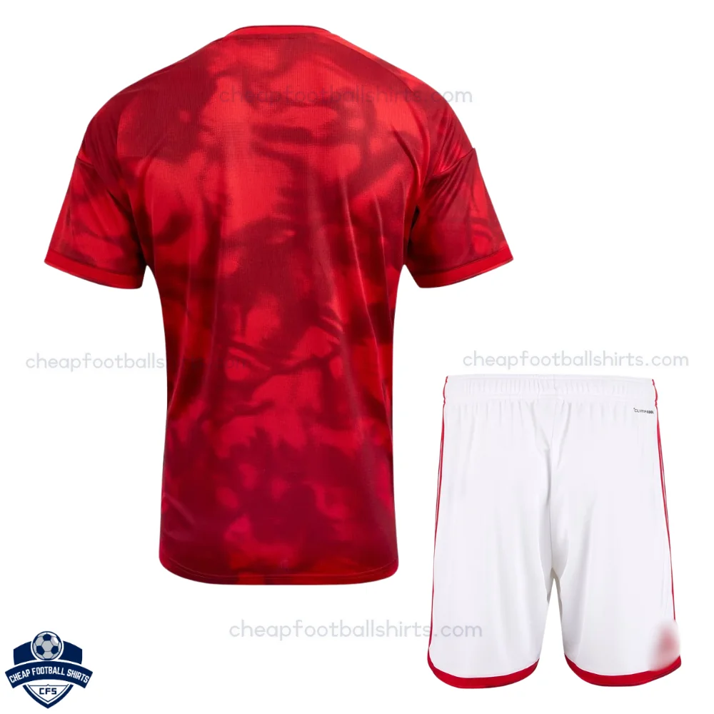 Nottingham Forest Home Kids Cheap Football Kit 2026/27 - Back View