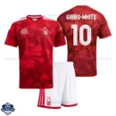 Nottingham Forest Home Kids Cheap Football Kit 2026/27 - GIBBS-WHITE 10 - Overview
