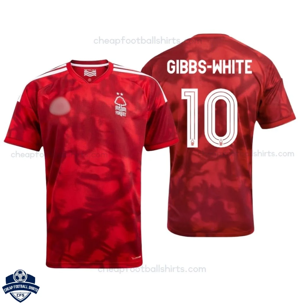 Nottingham Forest Home Men Cheap Football Shirt 2026/27 - GIBBS-WHITE 10 - Overview