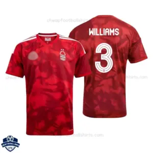 Nottingham Forest Home Men Cheap Football Shirt 2026/27 - WILLIAMS 3 - Overview