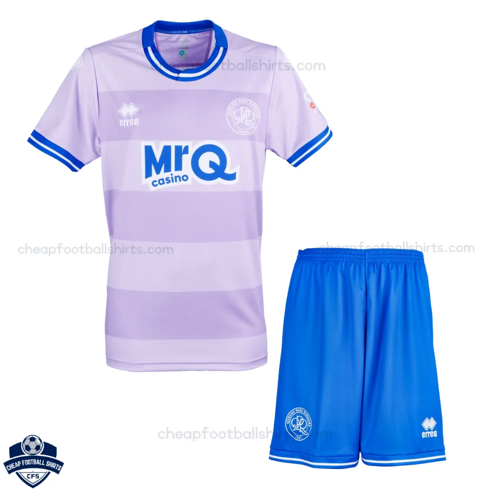 Queens Park Rangers Away Kids Cheap Football Kit 2026/27 - Front View