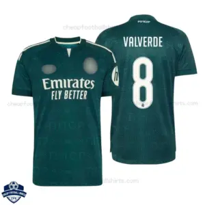 Real Madrid Away Men Cheap Football Shirt 2026/27 - VALVERDE 8 - Overview