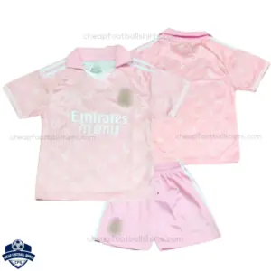 Real Madrid Pink Special Edition Kids Cheap Football Kit 2026/27 - Overview