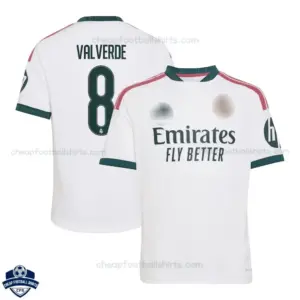 Real Madrid Home Men Cheap Football Shirt 2026/27 - VALVERDE 8 - Overview