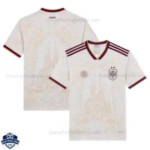 Spain World Cup 2026 White Special Edition Men Cheap Football Shirt - Overview