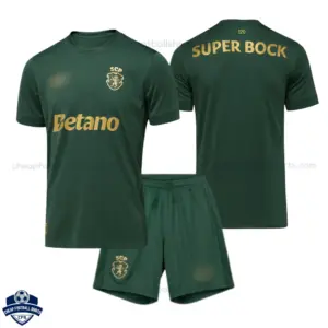 Sporting CP 120 Anniversary Kids Cheap Football Kit 2026/27 - Overview