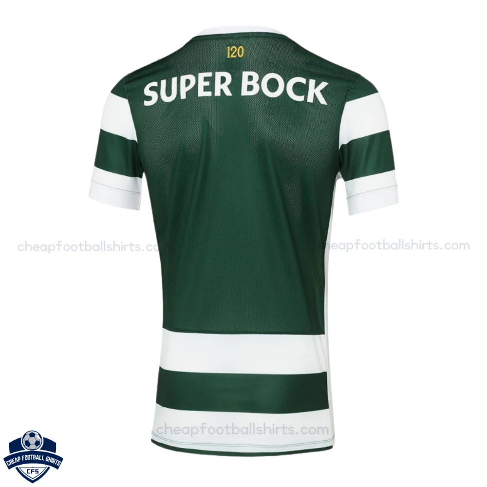 Sporting CP Home Men Cheap Football Shirt 2026/27 - Back View