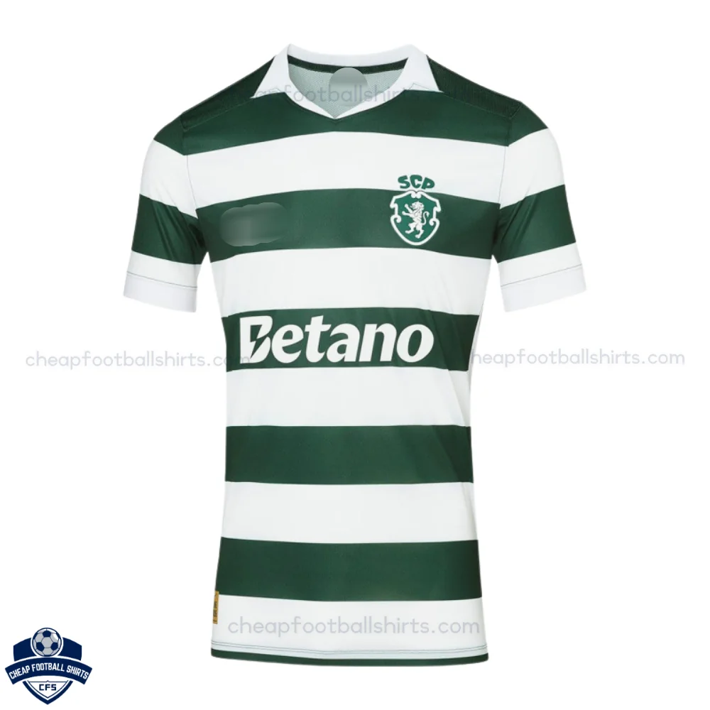 Sporting CP Home Men Cheap Football Shirt 2026/27 - Front View