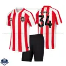 Sunderland AFC Home Kids Cheap Football Kit 2026/27 - XHAKA 34 - Overview