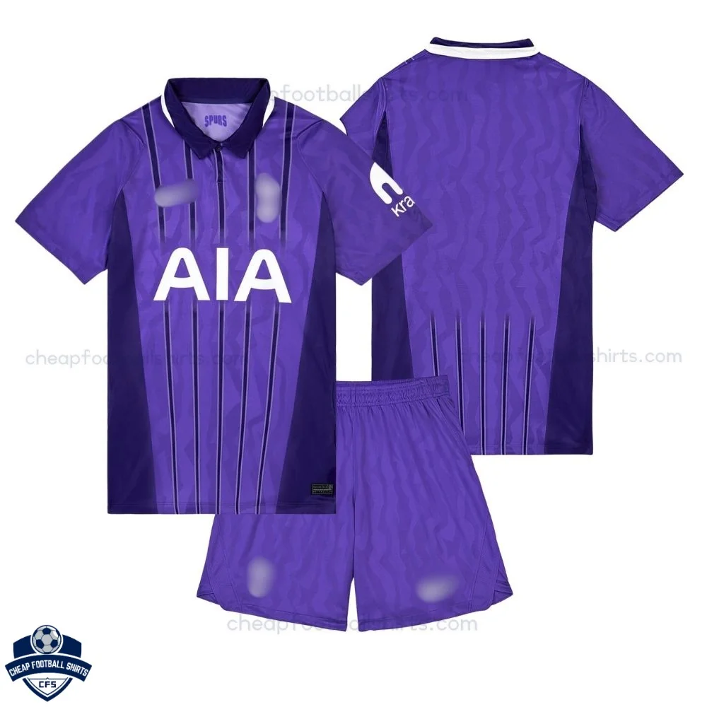 Tottenham Hotspur Third Kids Cheap Football Kit 2026/27 - Overview