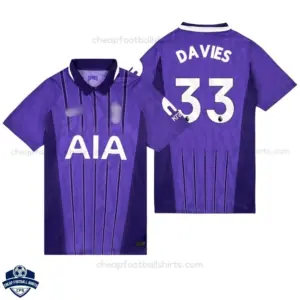 Tottenham Hotspur Third Men Cheap Football Shirt 2026/27 - DAVIES 33 - Overview