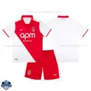 AS Monaco Home Kids Cheap Football Kit 2026/27