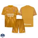 AC Milan Yellow Goalkeeper Kids Cheap Football Kit 2026/27