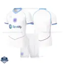 Barcelona White Training Kids Cheap Football Kit 2026/27